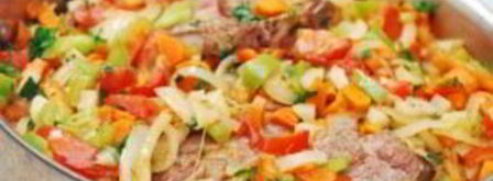 жаркое из баранины с овощами. Шаг 9