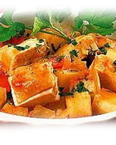 Жаркое из баранины со стручковой фасолью