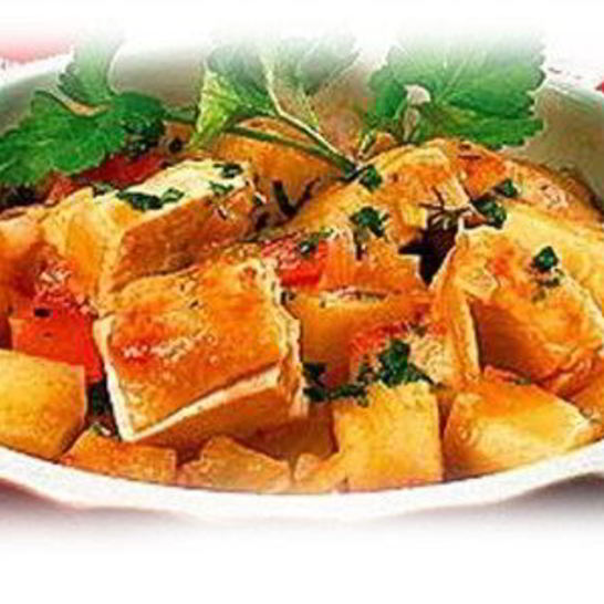 Рецепт жаркого из баранины со стручковой фасолью