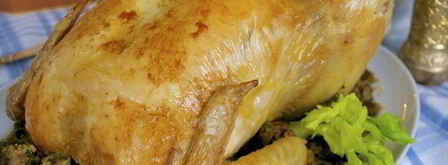 жаркое из фаршированной курицы. Шаг 13