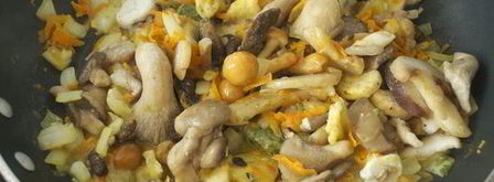 жаркое из фаршированной курицы. Шаг 3