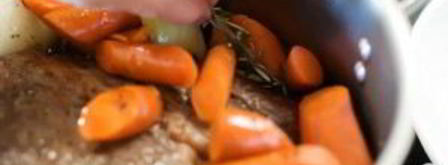 жаркое из говядины и моркови с вином. Шаг 6