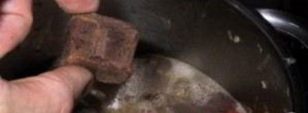 жаркое из говядины с чечевицей и красным вином. Шаг 5