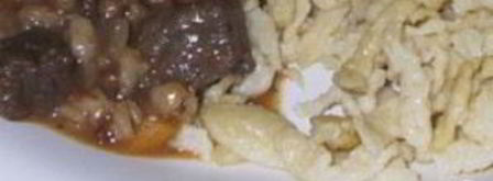 жаркое из говядины с чечевицей и красным вином. Шаг 8