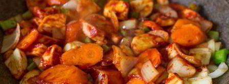 жаркое из говяжьего сердца. Шаг 8