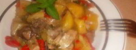 жаркое из грибов с картошкой. Шаг 6