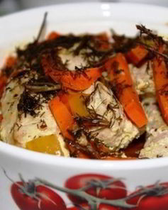 Жаркое из индейки с картофелем