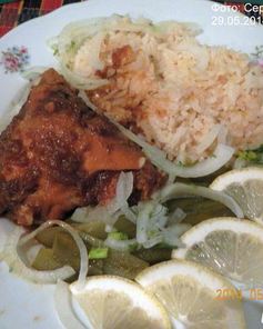 Жаркое из курицы по-еврейски в мультиварке