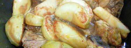 жаркое из курицы с айвой. Шаг 9