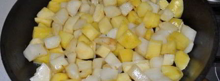 жаркое из печени с картофелем. Шаг 5