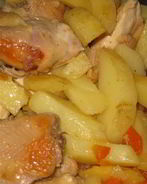 Жаркое из цыпленка