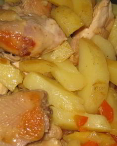 Жаркое из цыпленка