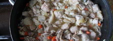 жаркое под соусом бешамель. Шаг 5