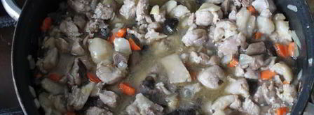 жаркое под соусом бешамель. Шаг 6