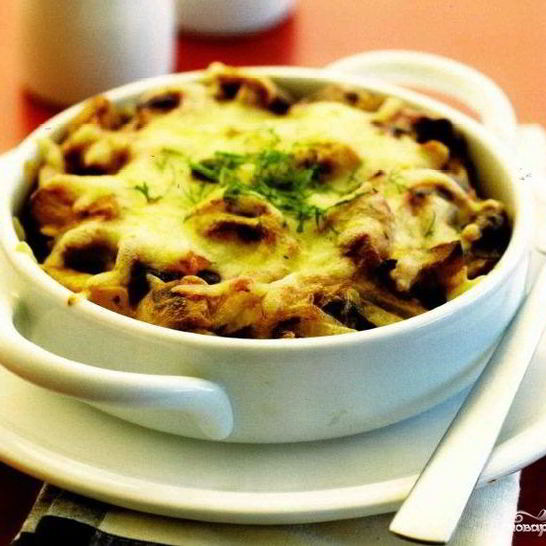 Рецепт жаркого с опятами