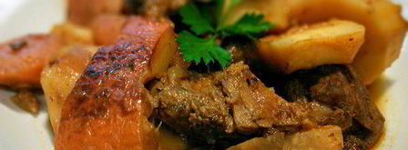 жаркое с овощами и тыквой. Шаг 12