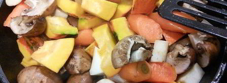 жаркое с овощами и тыквой. Шаг 7