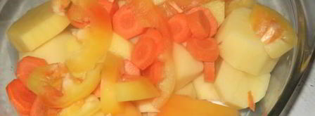 жаркое с овощным рагу. Шаг 4