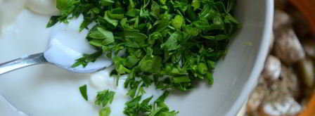 жаркое с шампиньонами в горшочке. Шаг 4