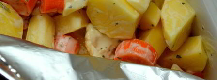 жаркое с цветной капустой в горчичном соусе. Шаг 4