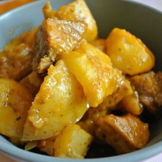 Рецепт жаркого со свининой и картошкой