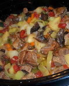 Жаркое в чугунке в духовке