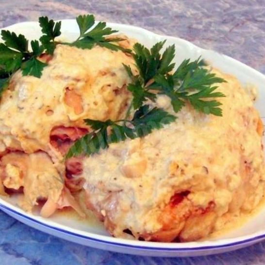 Рецепт жаркого в духовке из цыплят по-купечески