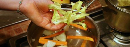 жаркое в горшочках с курицей и грибами. Шаг 7