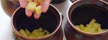 жаркое в горшочках. Шаг 3