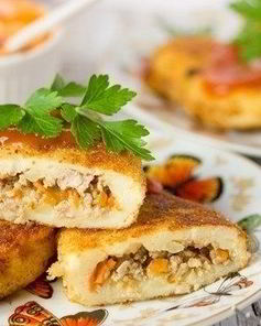 Картофельные зразы с фаршем