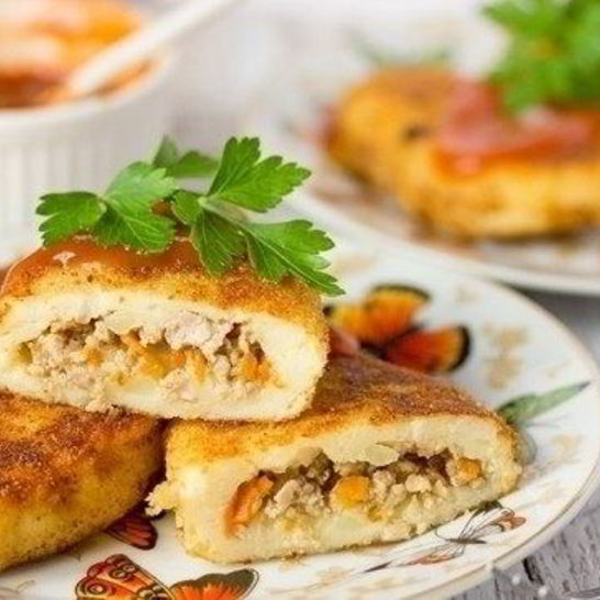Рецепт картофельных зраз с фаршем