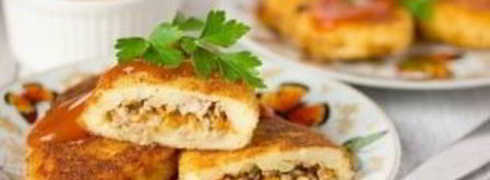 картофельные зразы с фаршем. Шаг 9