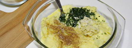 картофельные зразы с креветками. Шаг 3