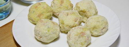 картофельные зразы с креветками. Шаг 5