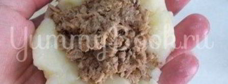 картофельные зразы с мясом. Шаг 9