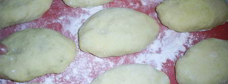 картофельные зразы с начинкой из квашеной капусты. Шаг 6