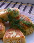 Картофельные зразы с яйцом