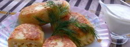 картофельные зразы с яйцом. Шаг 6