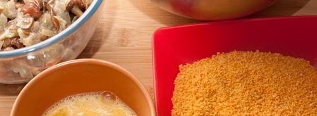 куриные зразы с грибами. Шаг 6