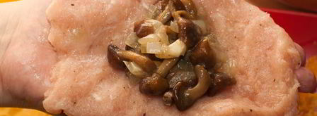 куриные зразы с грибами. Шаг 7