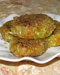 Овощные зразы с сыром