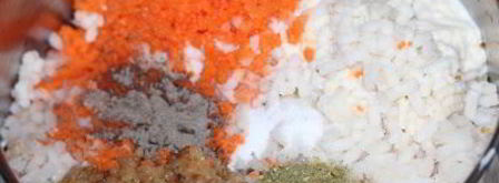 рыбные зразы с грибами и сыром. Шаг 4