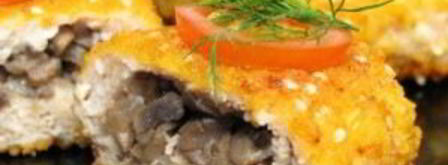 зразы из индейки с грибами. Шаг 4