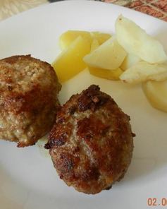 Зразы из индейки с сыром Гауда и укропом