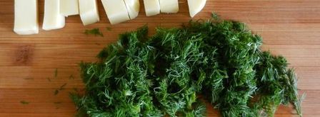 зразы из индейки с сыром гауда и укропом. Шаг 3