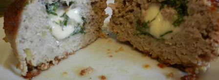 зразы из индейки с сыром гауда и укропом. Шаг 9