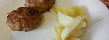 зразы из индейки с сыром гауда и укропом. Шаг 10