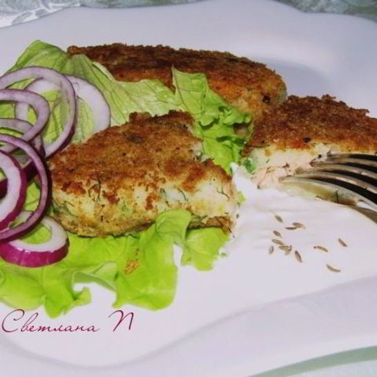 Рецепт зраз из картофеля с рыбой