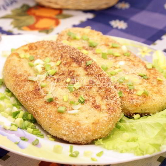 Рецепт зраз картофельных с фаршем