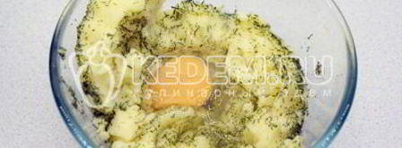 зразы картофельные с фаршем. Шаг 2